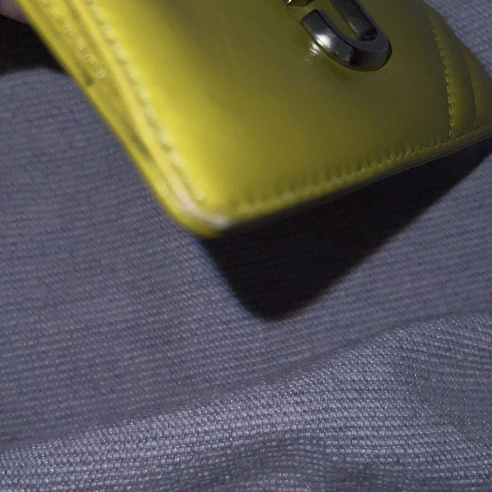 Marc Jacobs Chartreuse key/ card holder - Picture 6 of 6